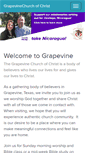 Mobile Screenshot of grapevinechurch.com